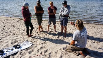 Kite instructor training