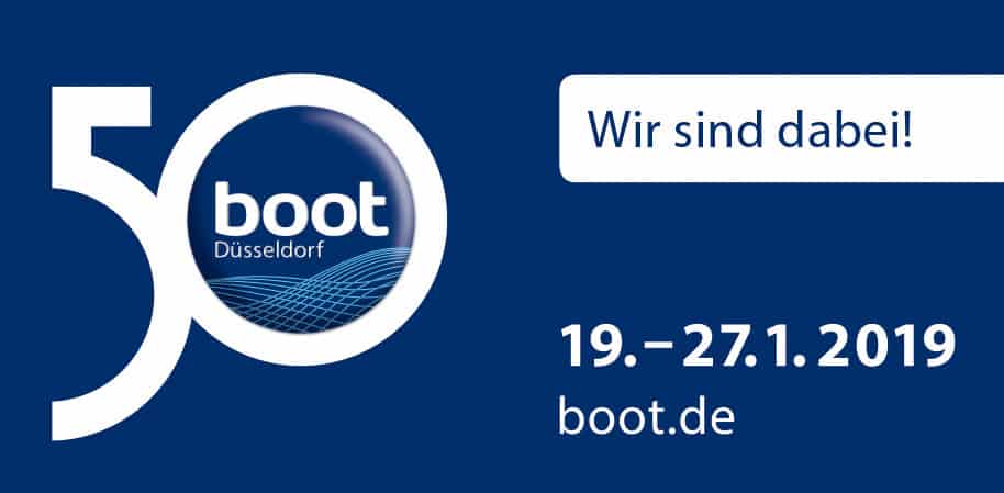 BOOT.de - we are on January 22nd. & 23.01.19 on site! 3
