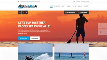 The new kitesafe.de website goes online