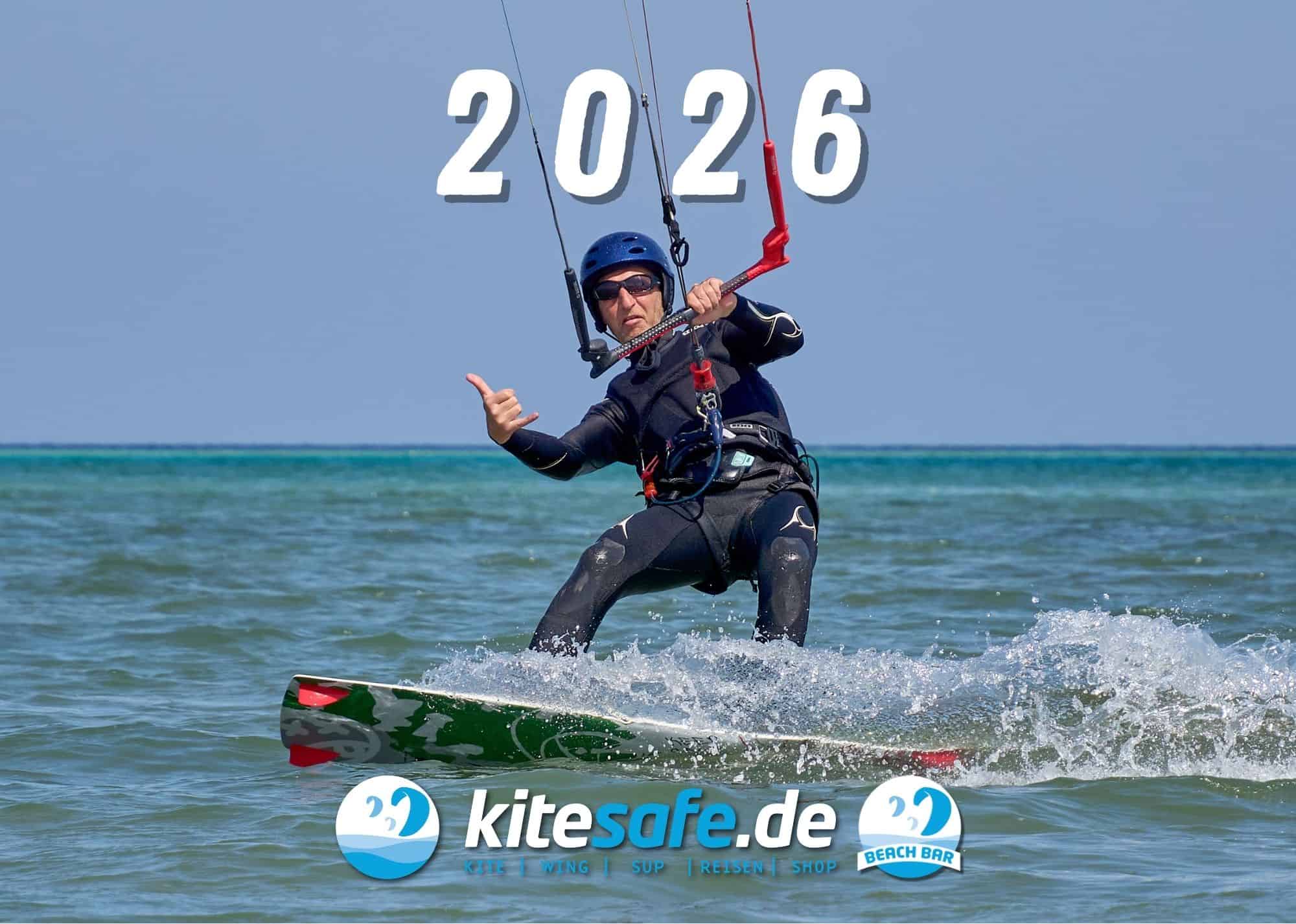 Der kitesafe.de Foto-Wandkalender 2026 ist unterwegs 1